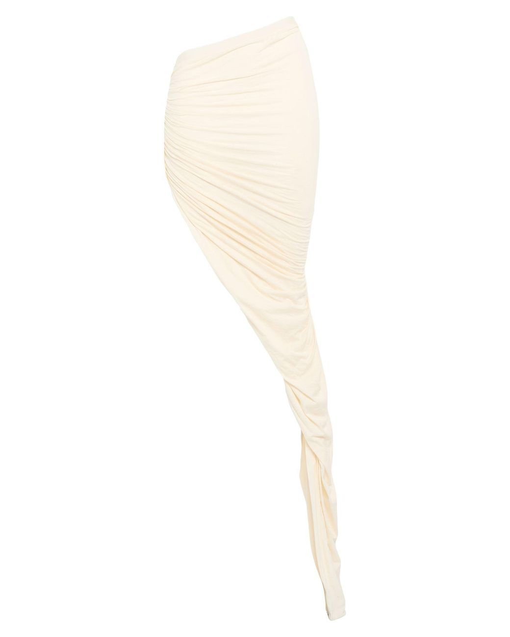 Rick Owens White Maxi Skirt