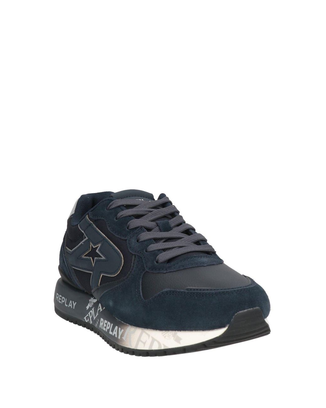 Replay Blue Trainers for men