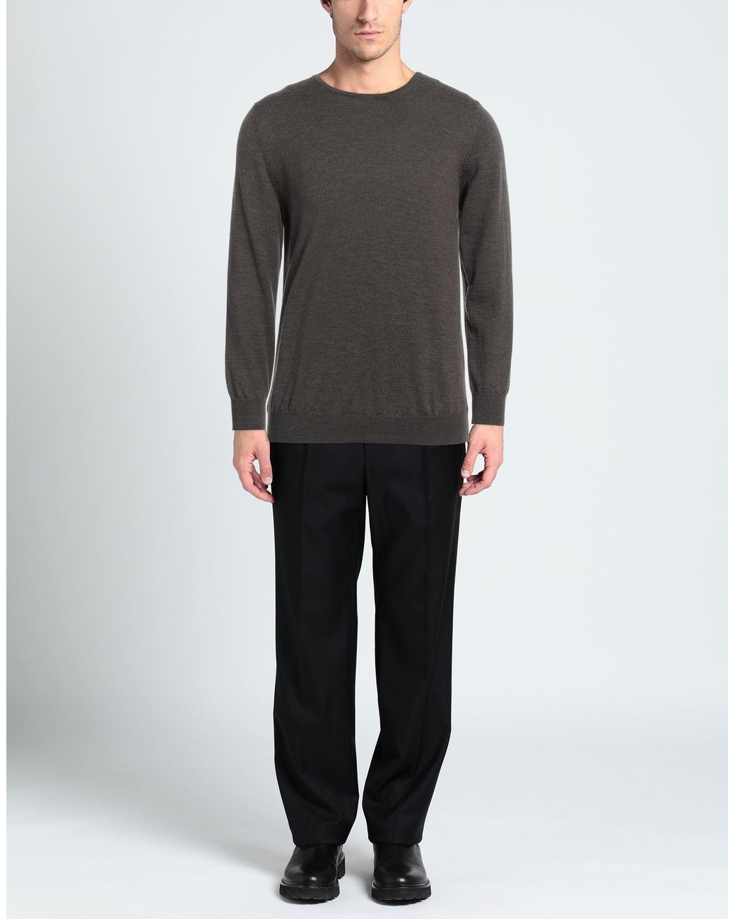 Pullover di Gran Sasso in Gray da Uomo