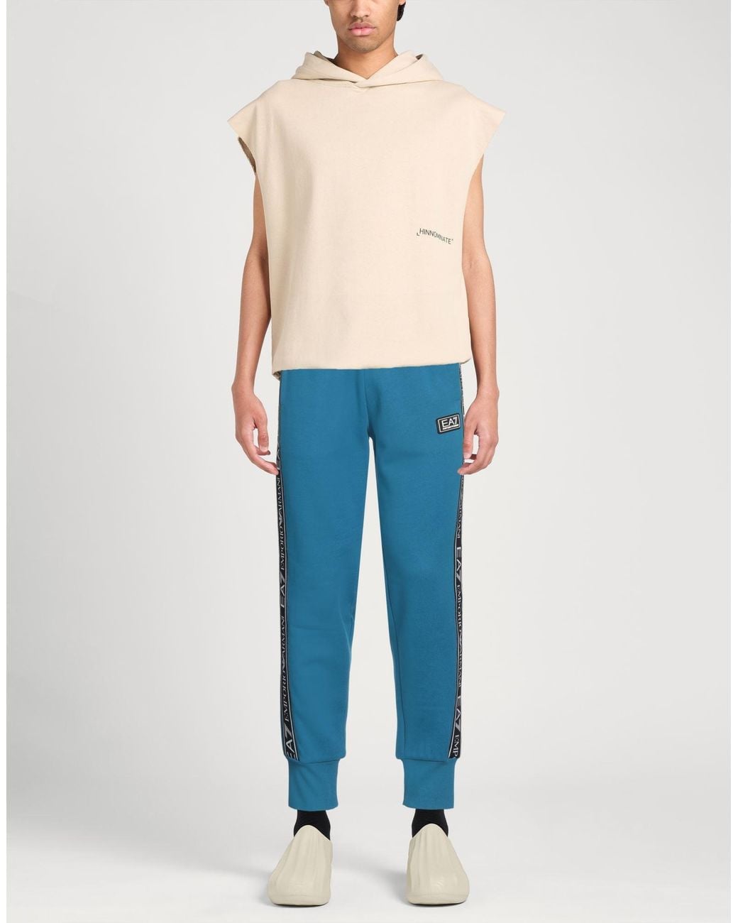 EA7 Blue Trouser for men