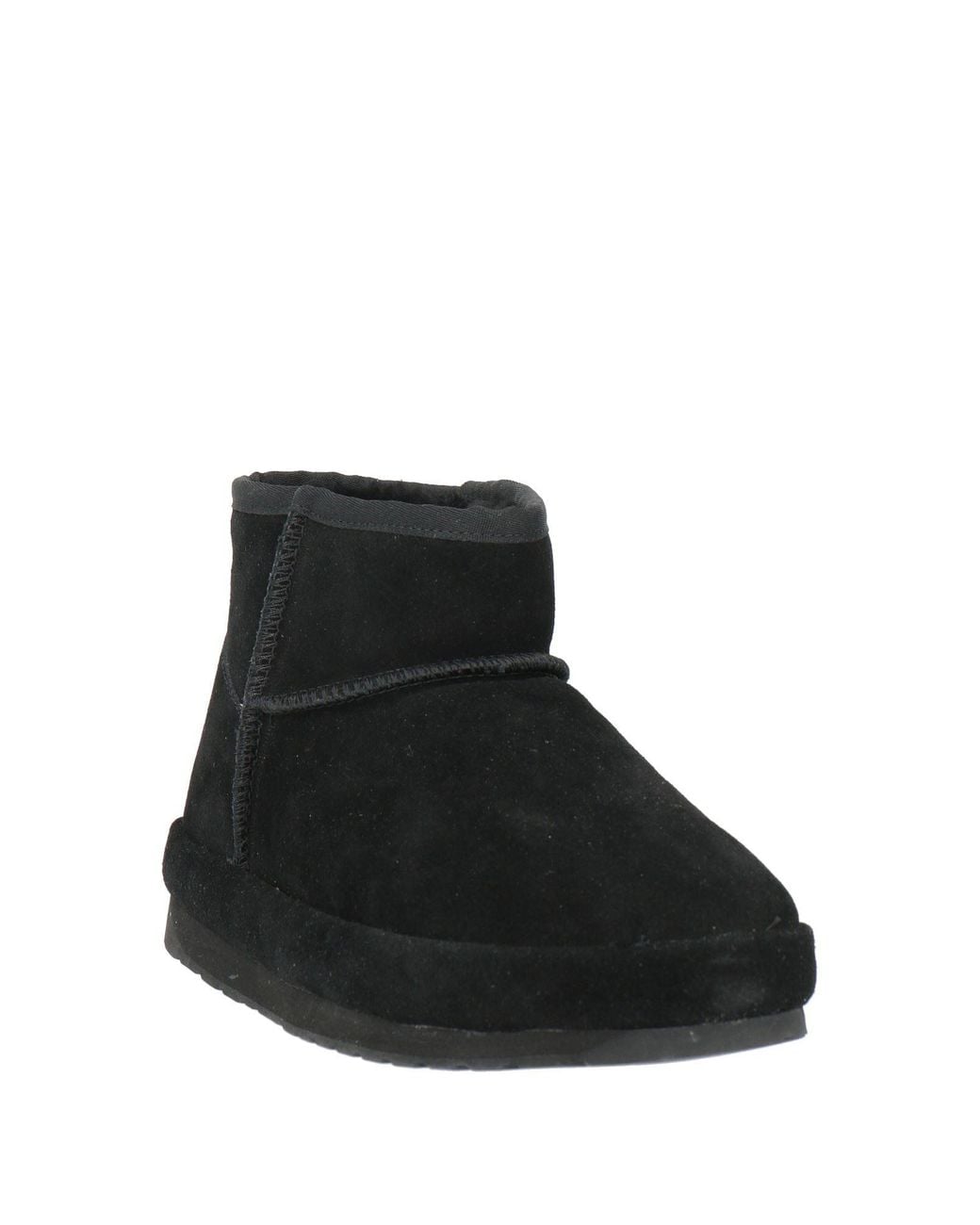EMU Black Ankle Boots Leather