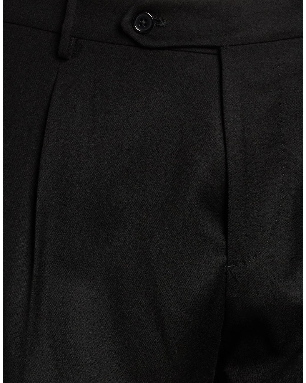 Berwich Black Pants Virgin Wool for men