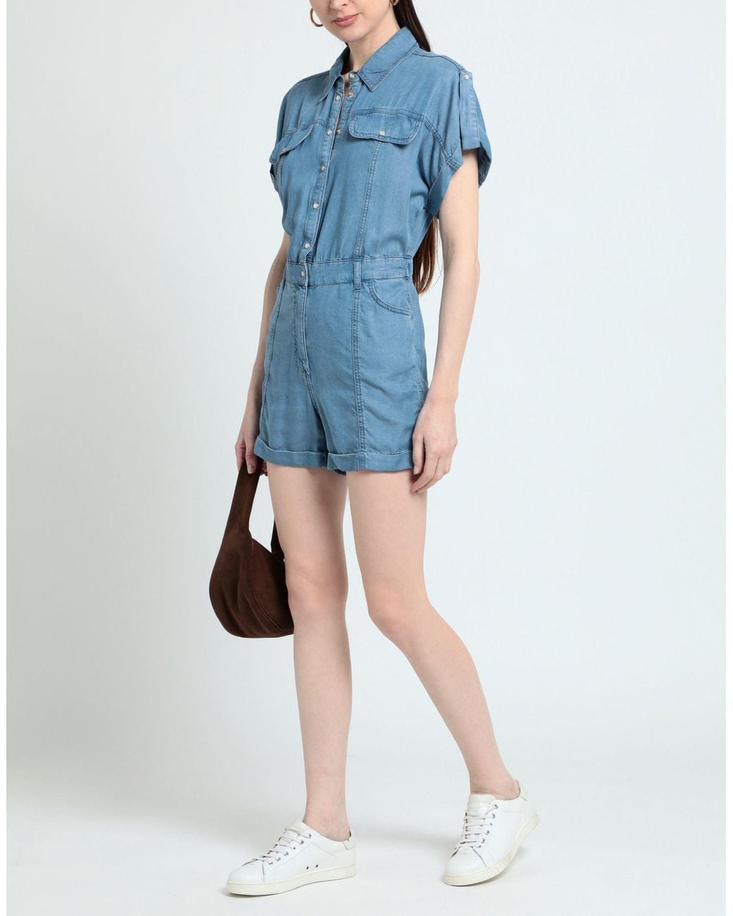 Patrizia Pepe Blue Jumpsuit