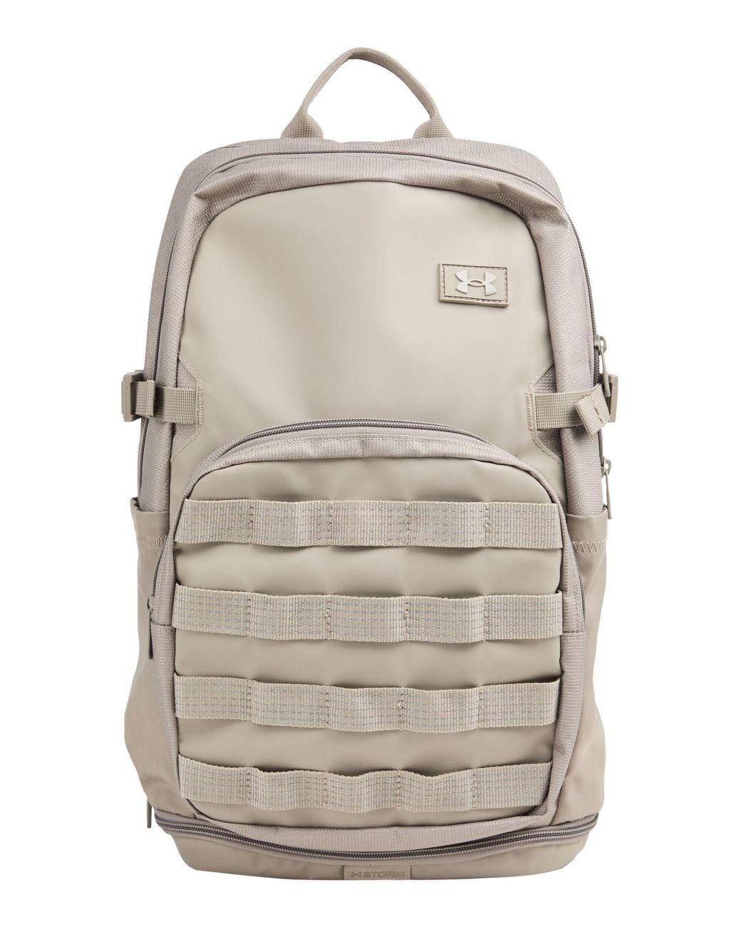 Under Armour Gray Taupe Backpack Polyester, Polyurethane for men