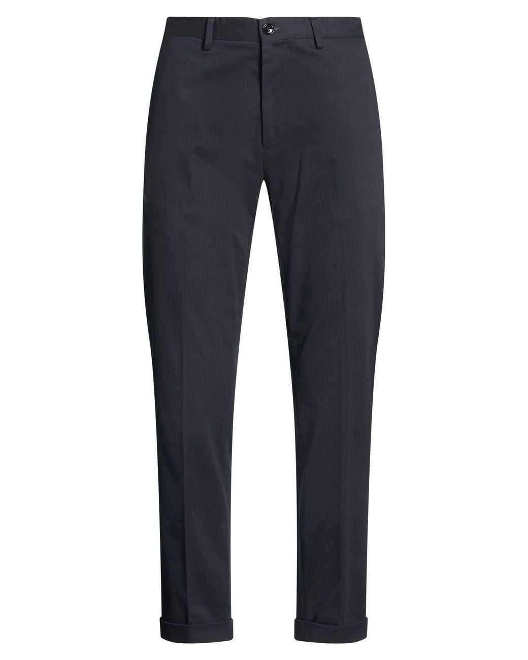 Liu Jo Blue Pants Cotton, Elastane for men