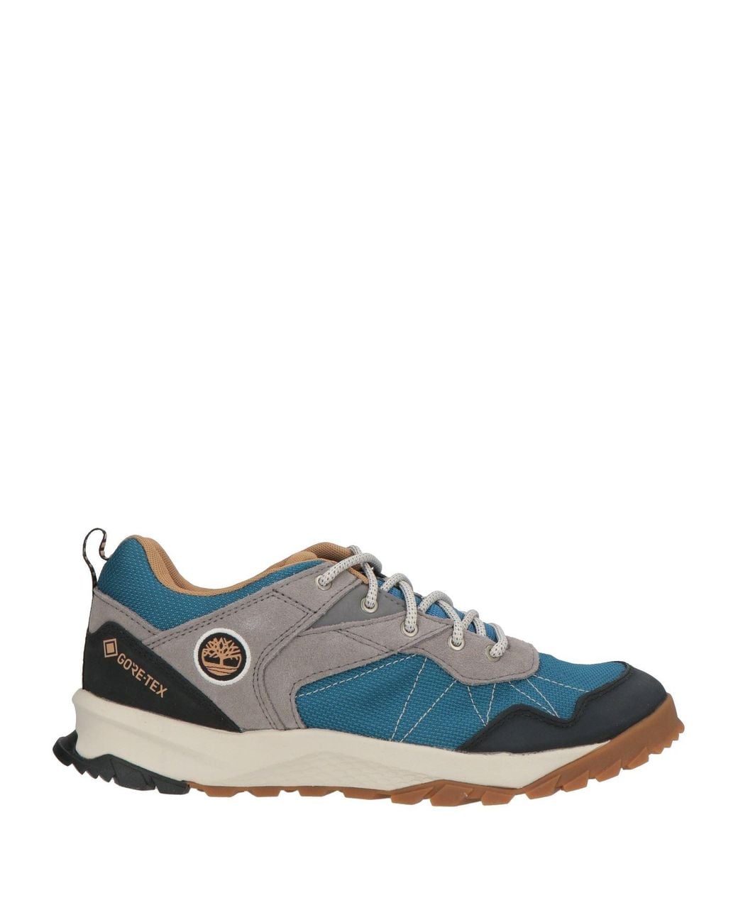 Timberland Blue Sneakers Leather, Textile Fibers