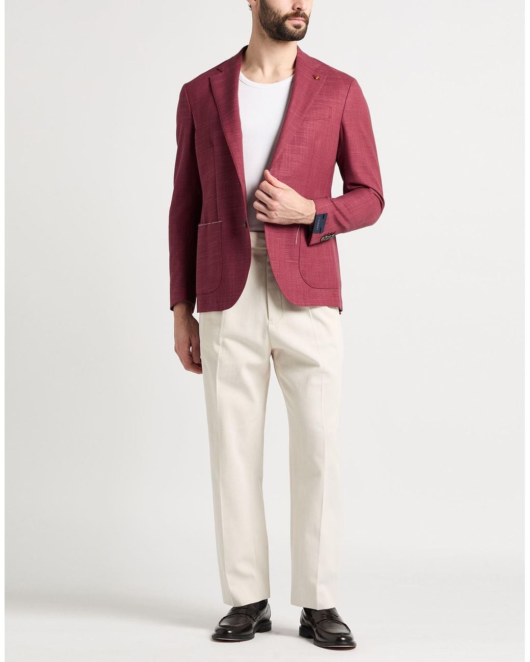 Sartoria Latorre Purple Blazers for men