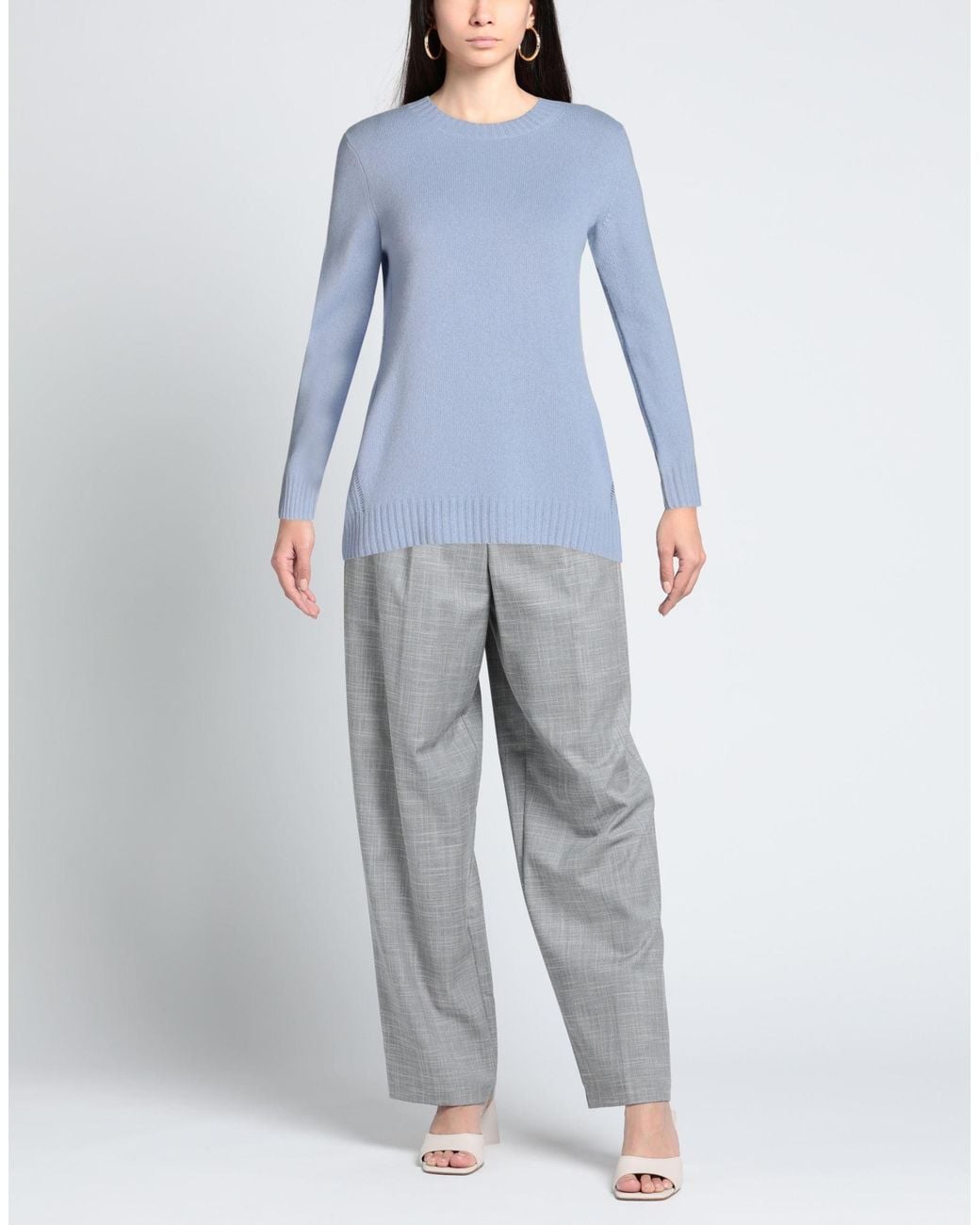 Max Mara Blue Sweater Cashmere