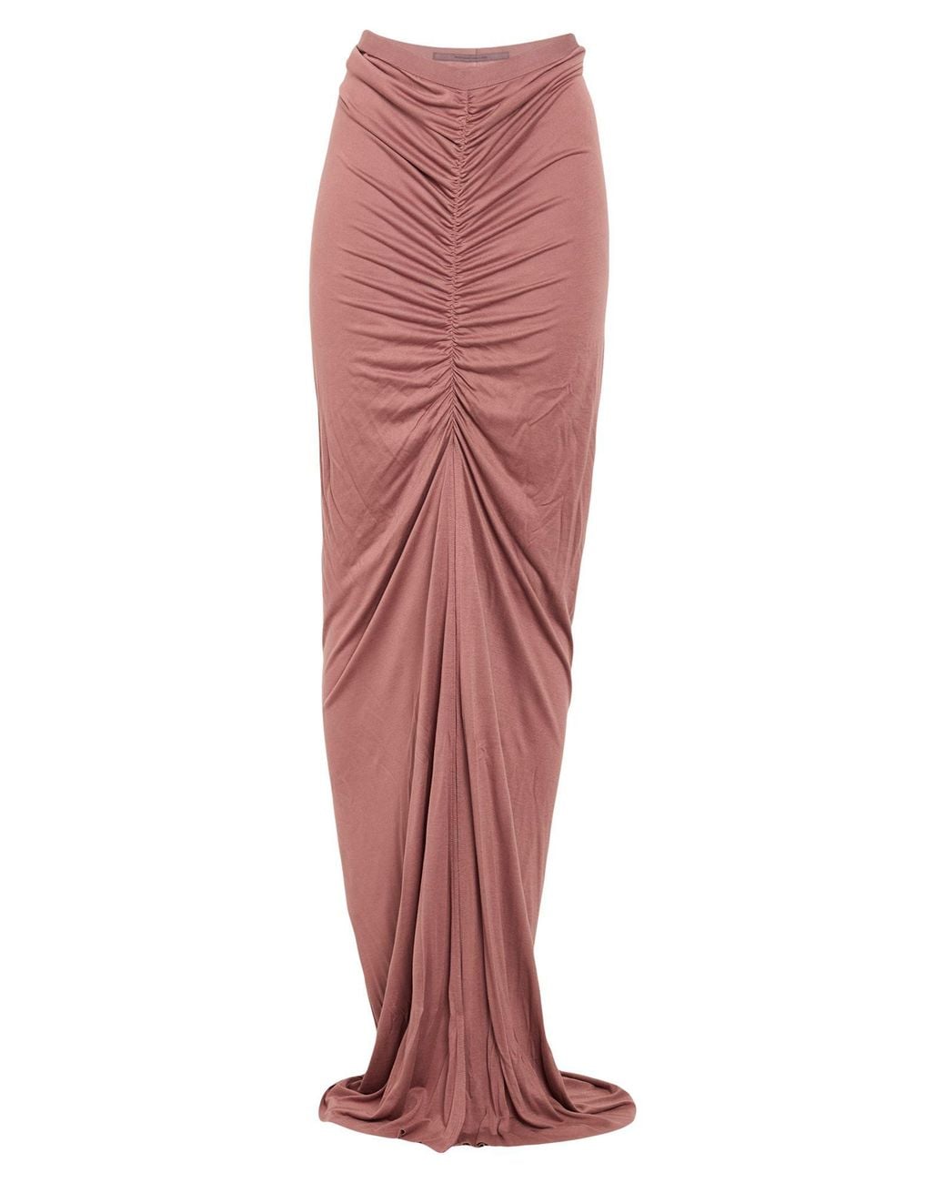 Rick Owens Red Maxi Skirt