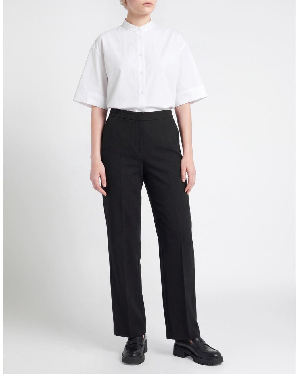 Clips Black Trouser