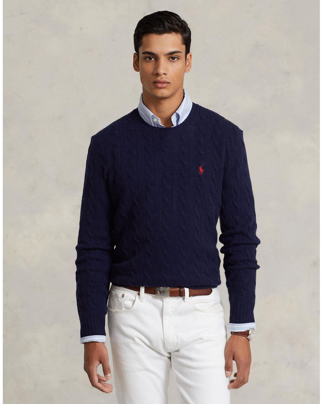 Pullover Polo Ralph Lauren pour homme en coloris Blue