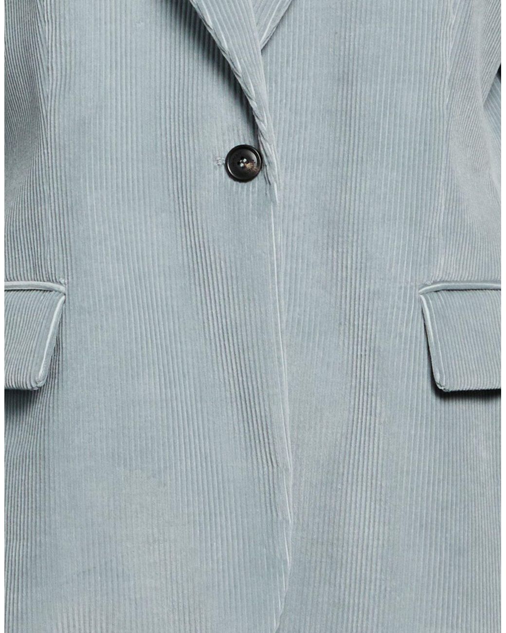 Eleventy Blue Light Blazer Cotton