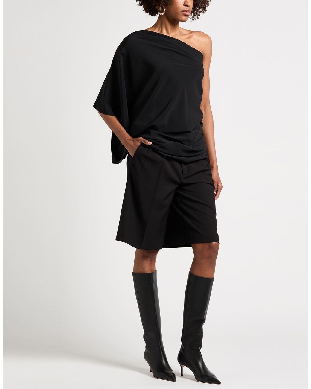 Rick Owens Black Top Acetate, Silk