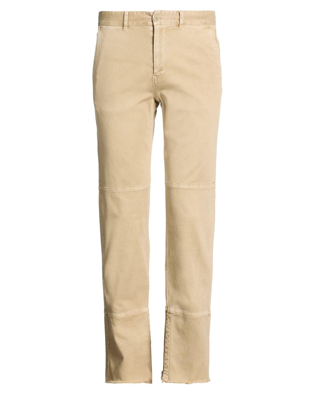 Zadig & Voltaire Natural Khaki Pants Cotton, Elastane for men