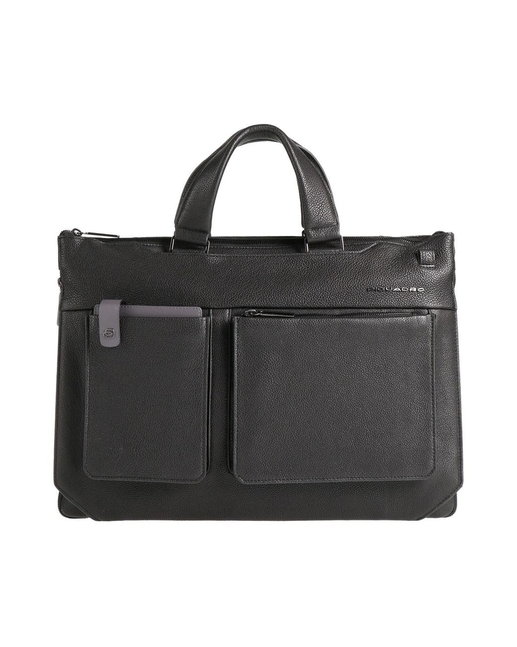 Piquadro Black Handbag Leather for men