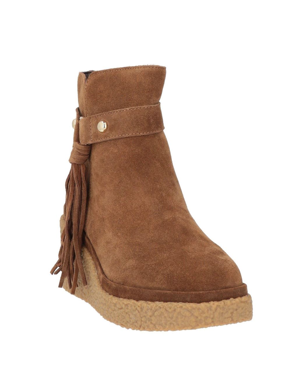 Alma En Pena. Brown Ankle Boots Leather