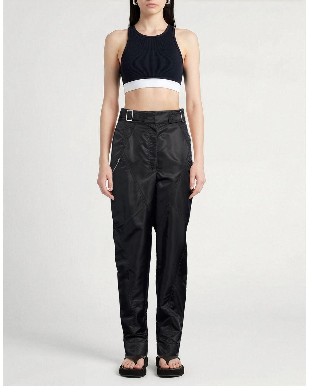 Alberta Ferretti Black Pants