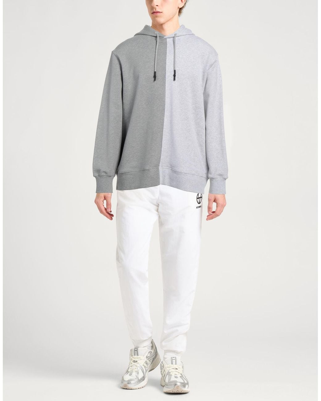Dondup Gray Light Sweatshirt Cotton, Elastane for men