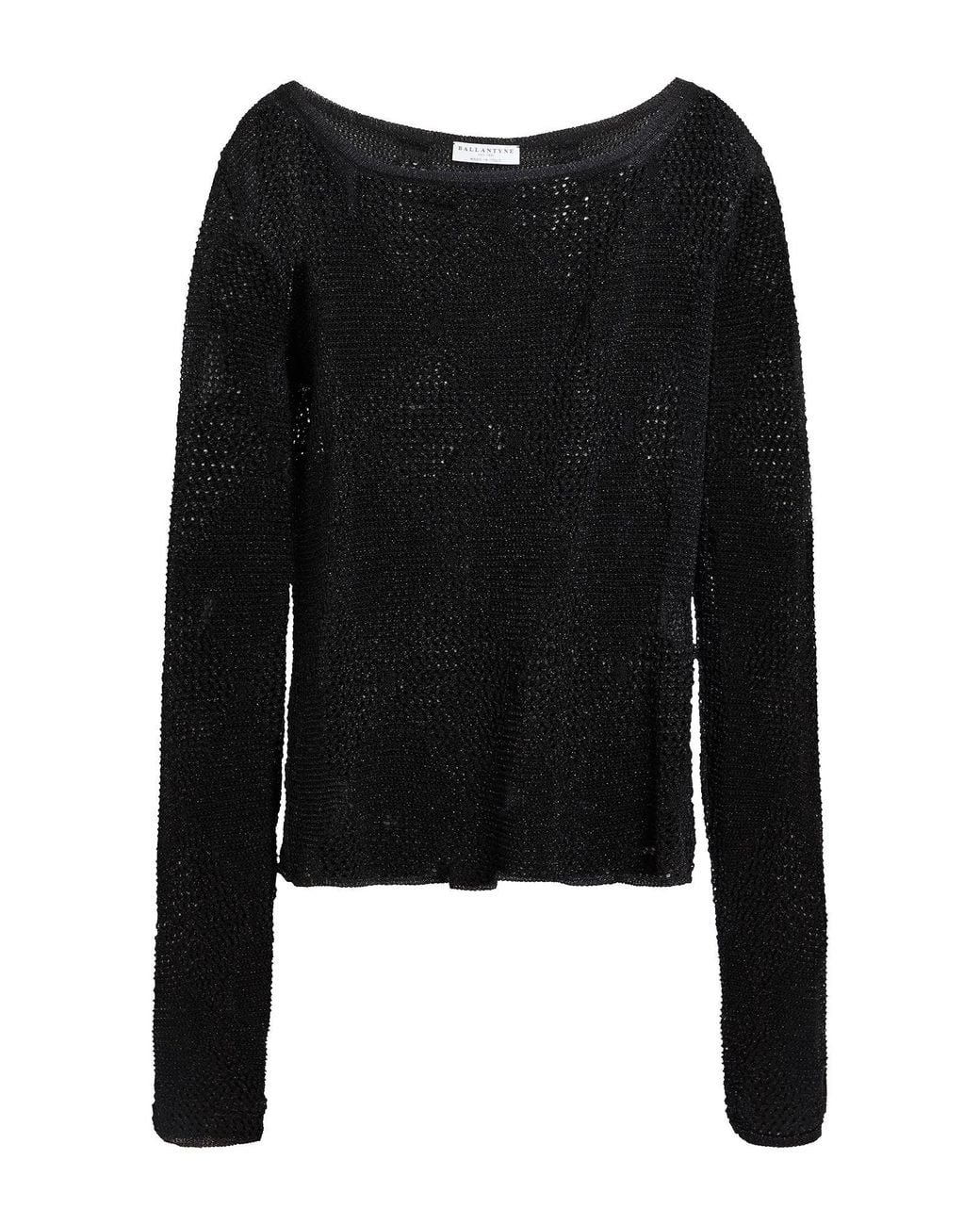 Ballantyne Black Pullover