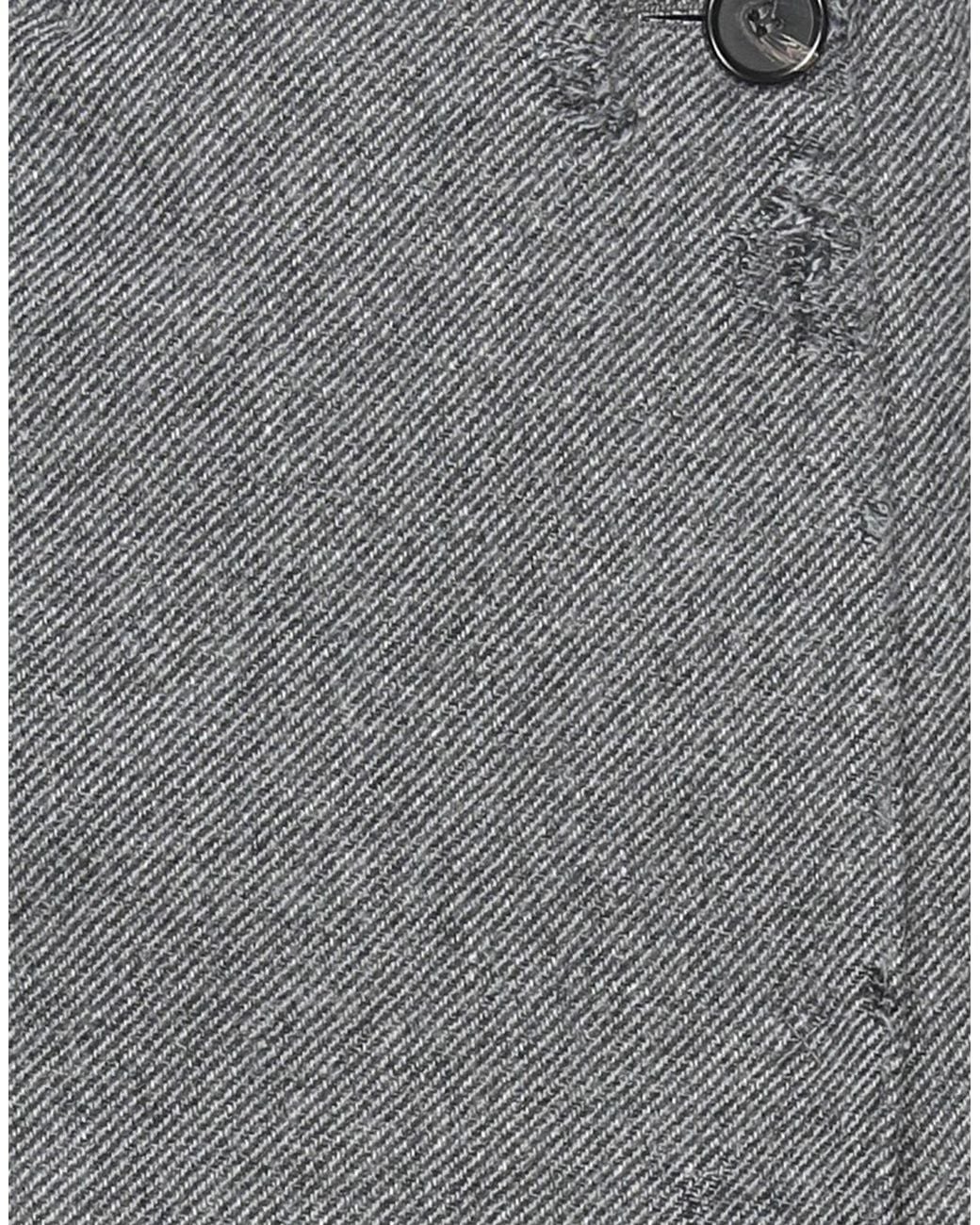 MSGM Gray Mini Skirt