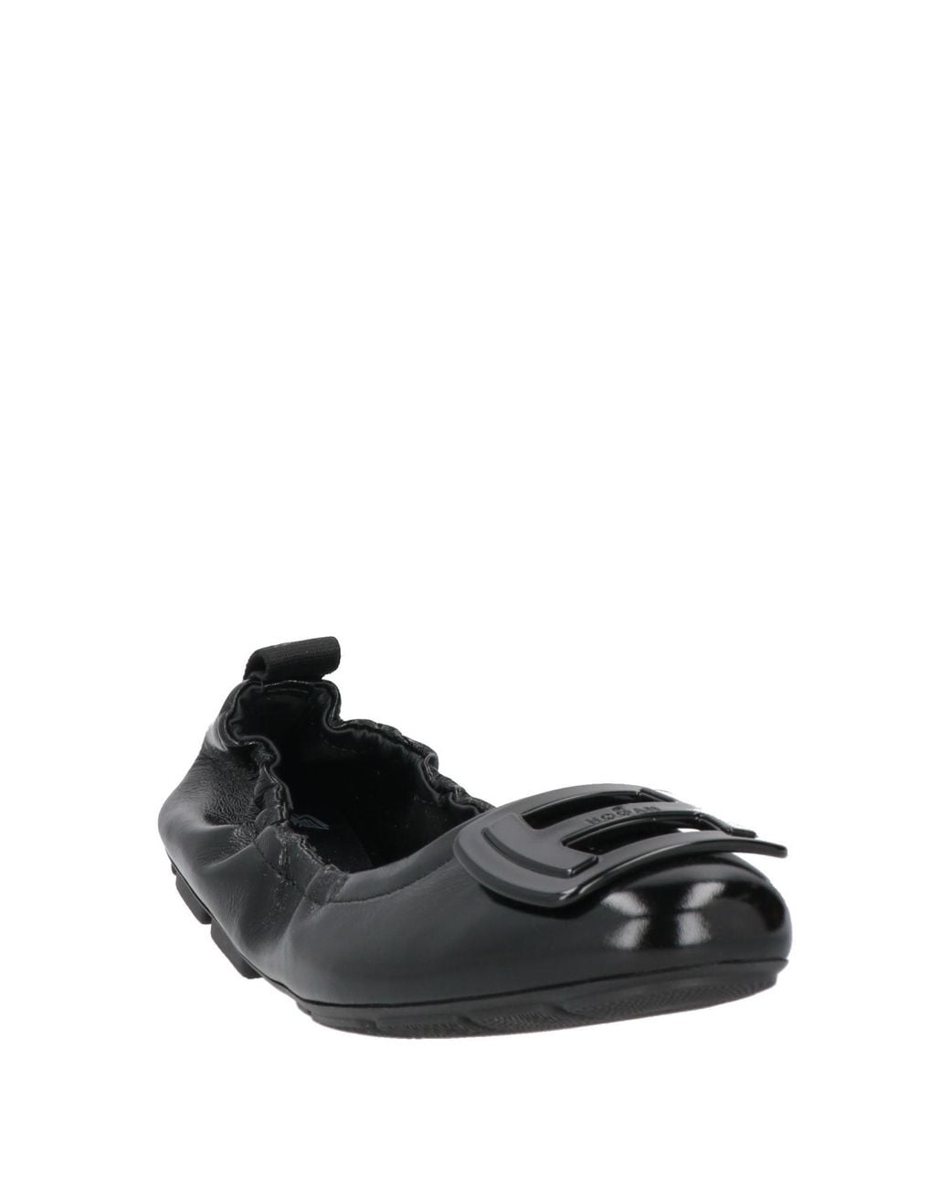 Hogan Black Ballet Flats