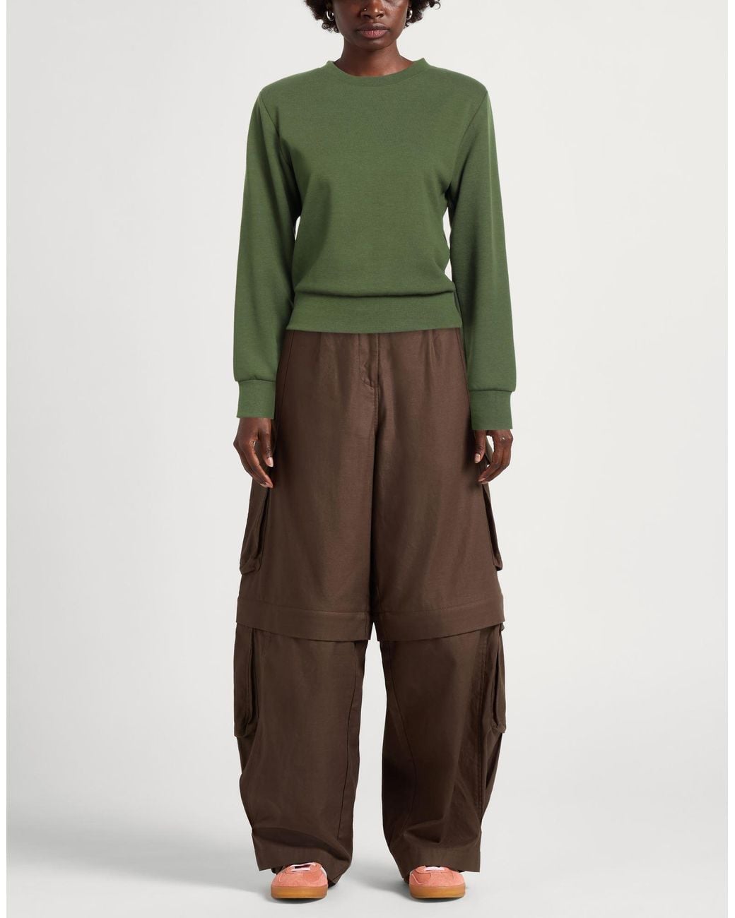 Patrizia Pepe Green Sweatshirt