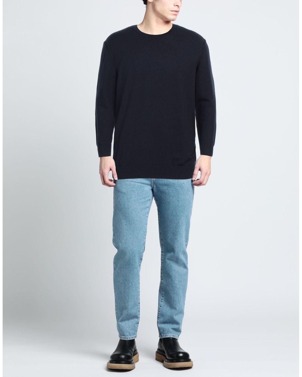Diktat Blue Sweater for men