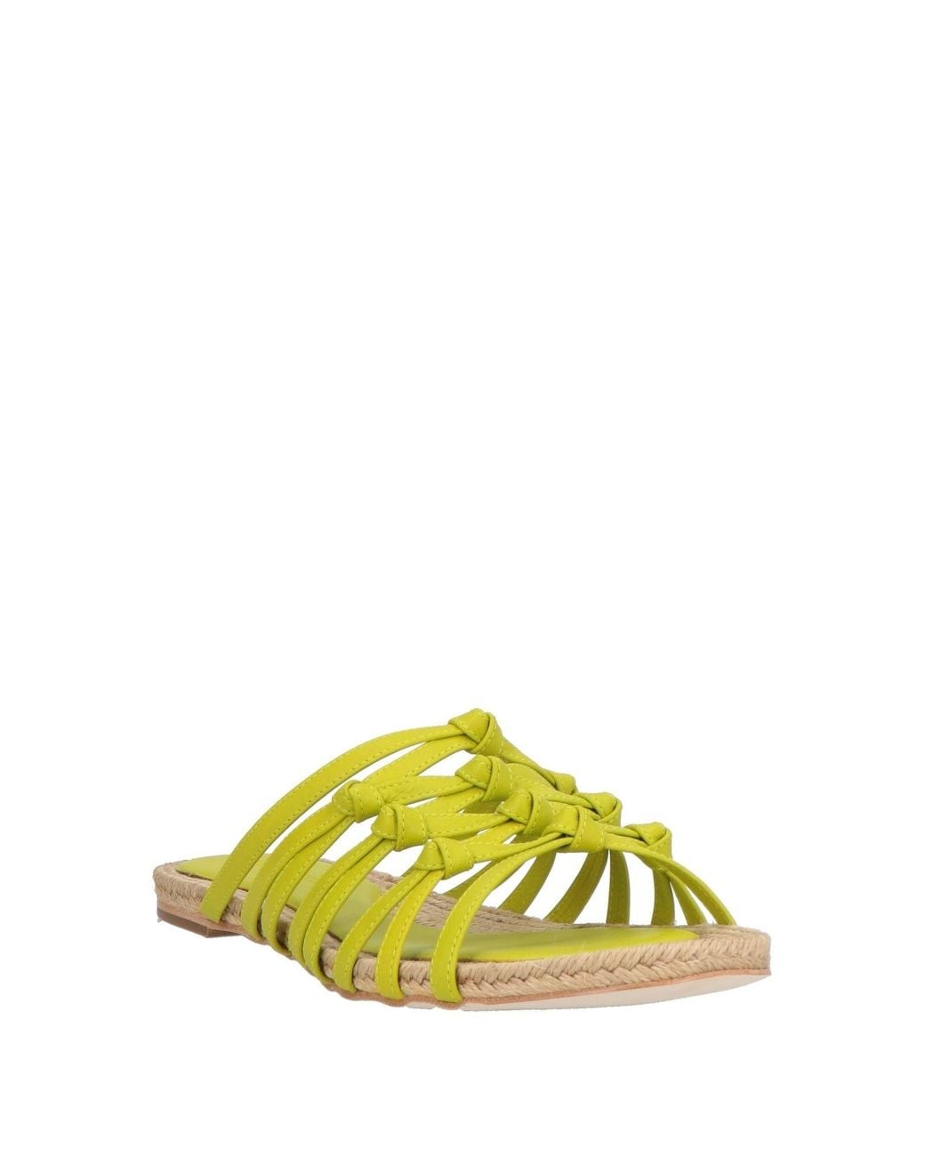 Paloma Barceló Yellow Espadrilles