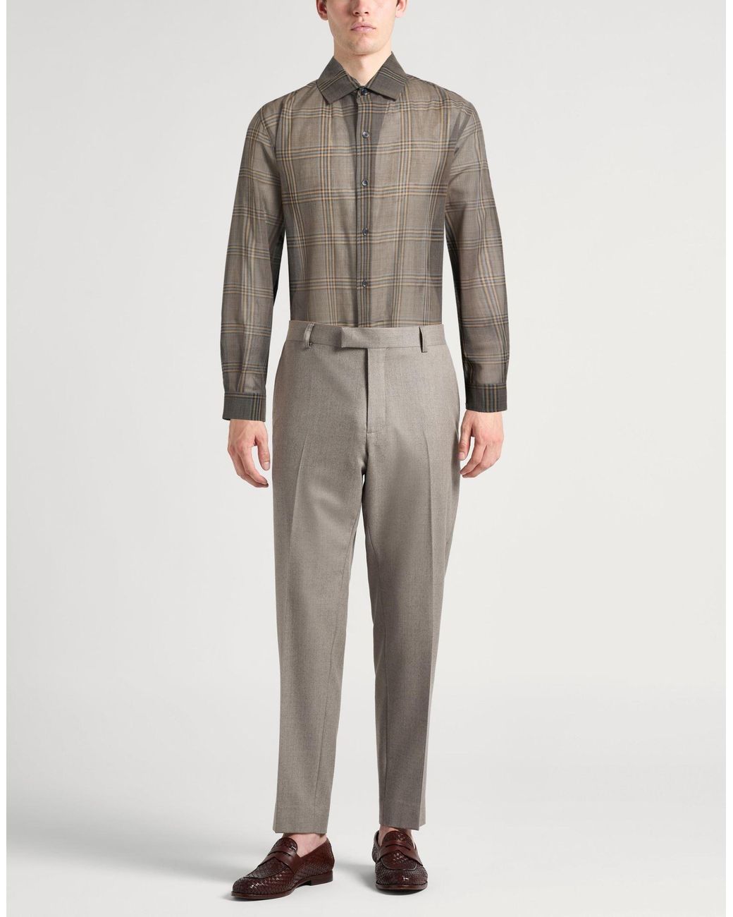 Agnona Gray Shirts for men