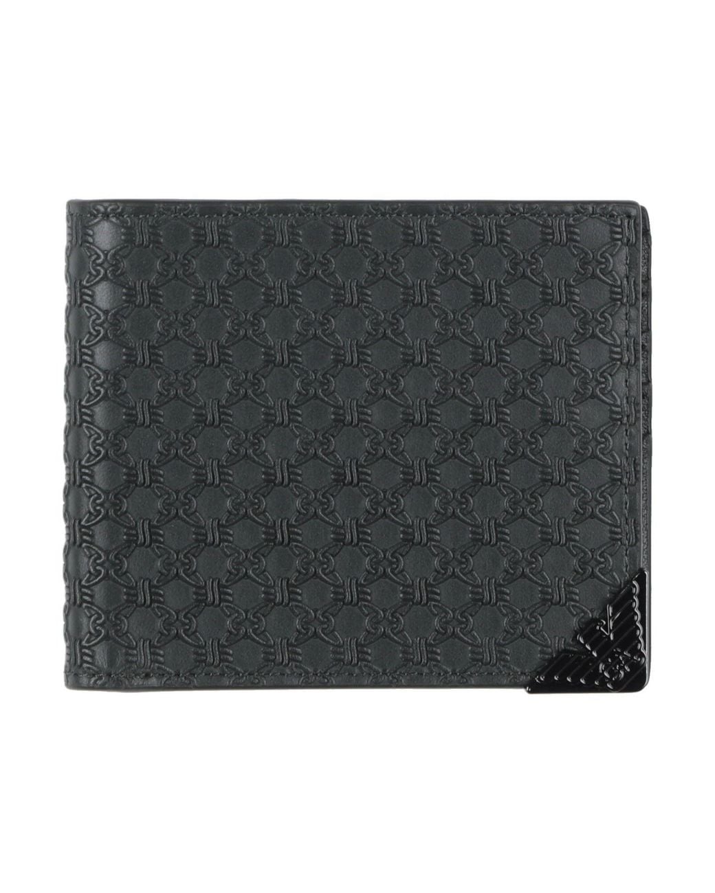 Emporio Armani Black Wallet for men