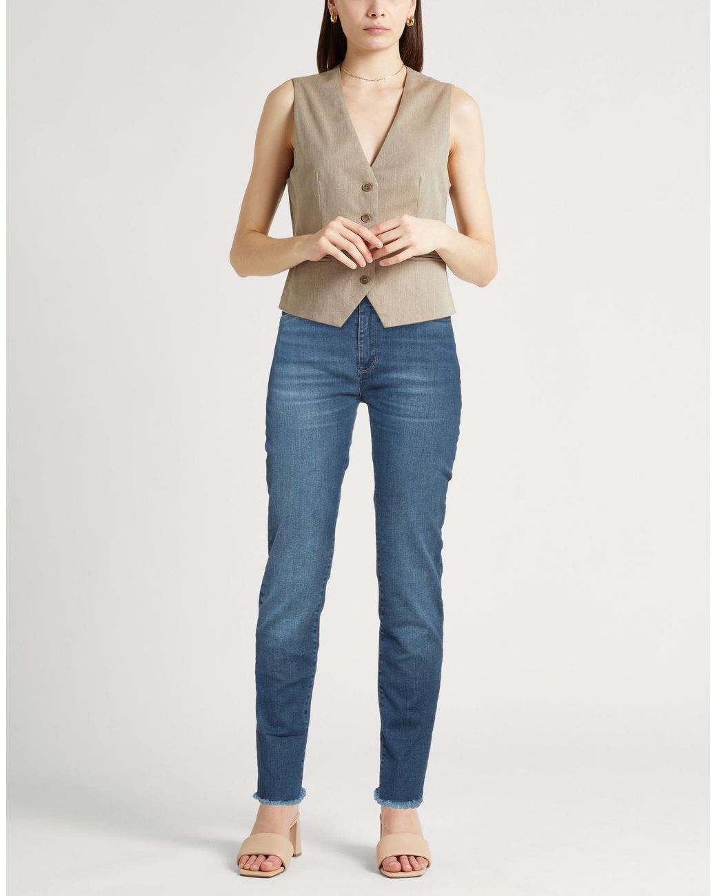 .., merci italia Blue Jeans Cotton, Elastane