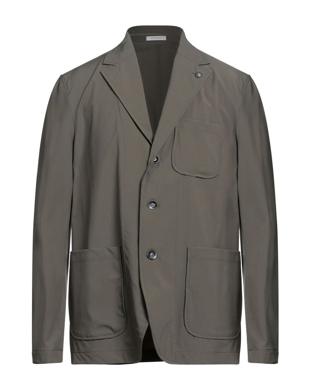 Officina 36 Gray Blazer for men