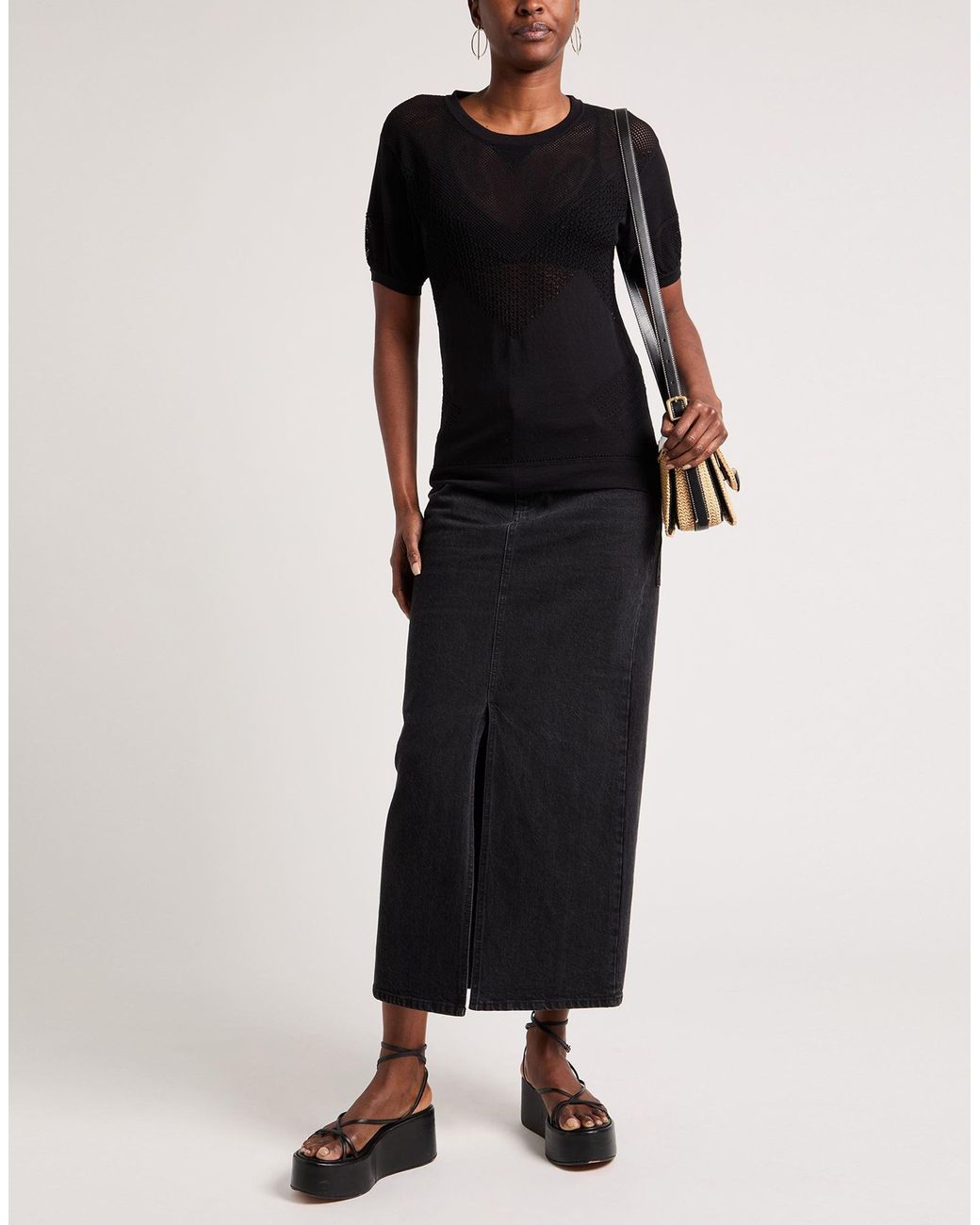 High Black Jumper