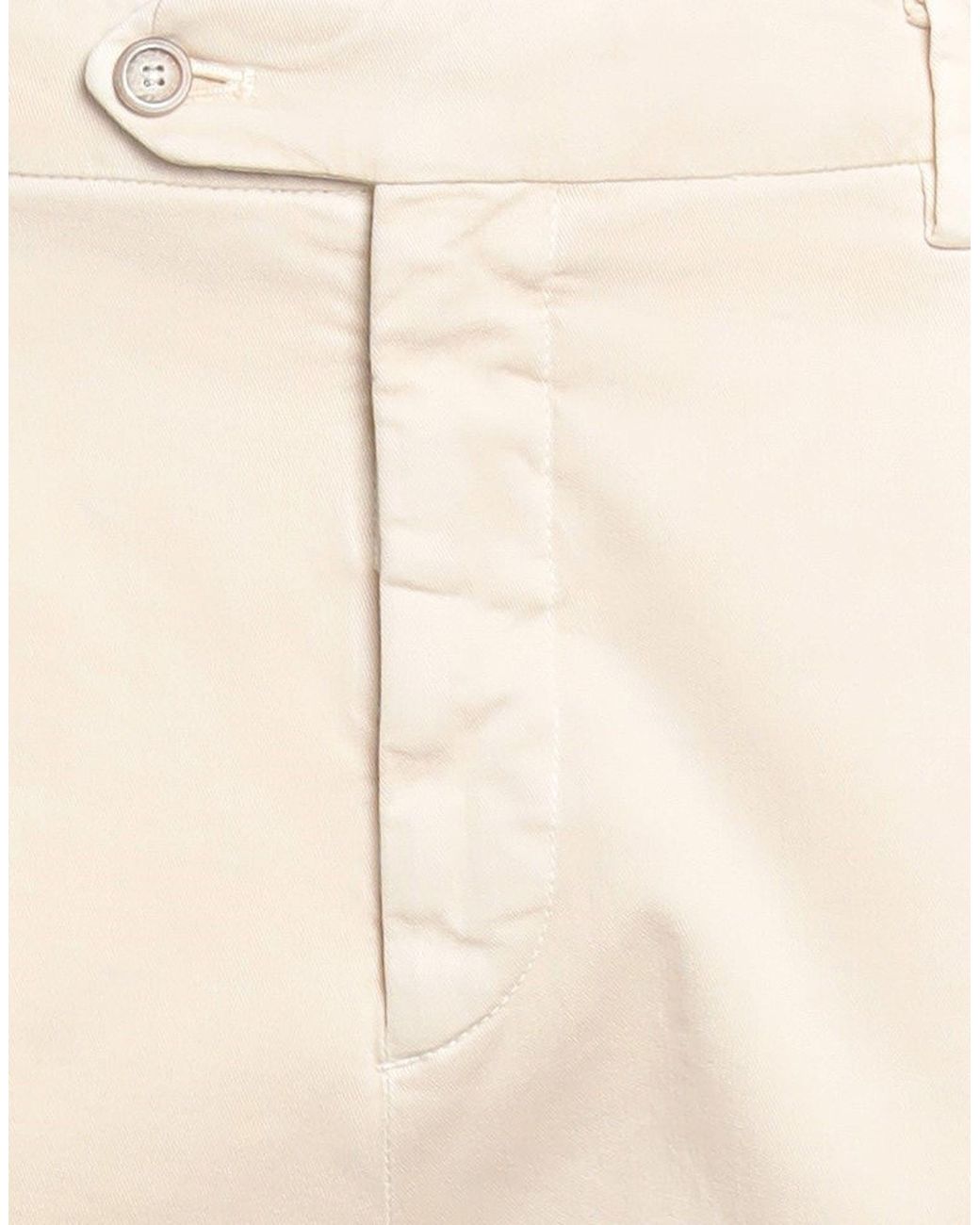 Fedeli Natural Pants Cotton, Cashmere, Elastane for men