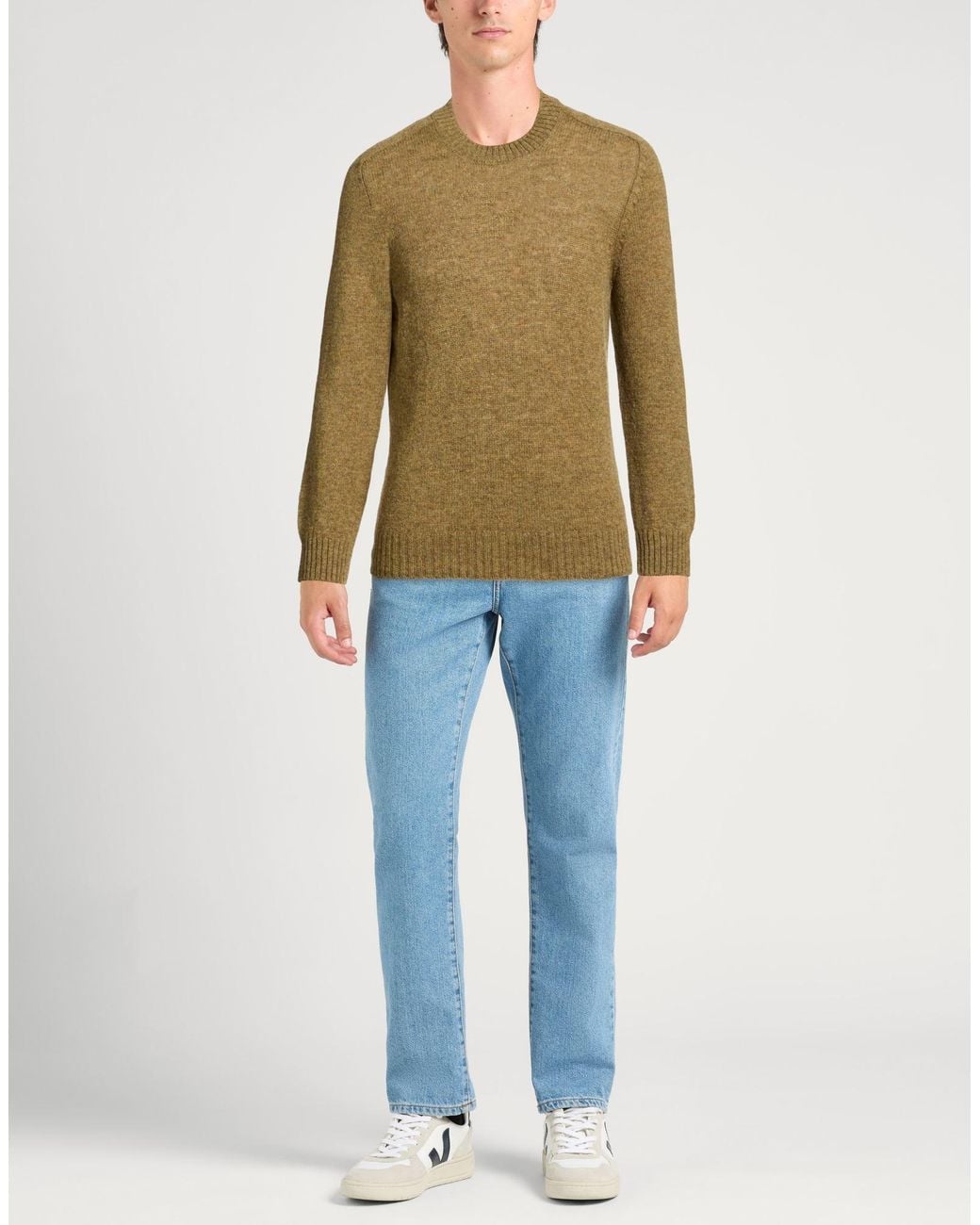 Gran Sasso Green Jumper for men