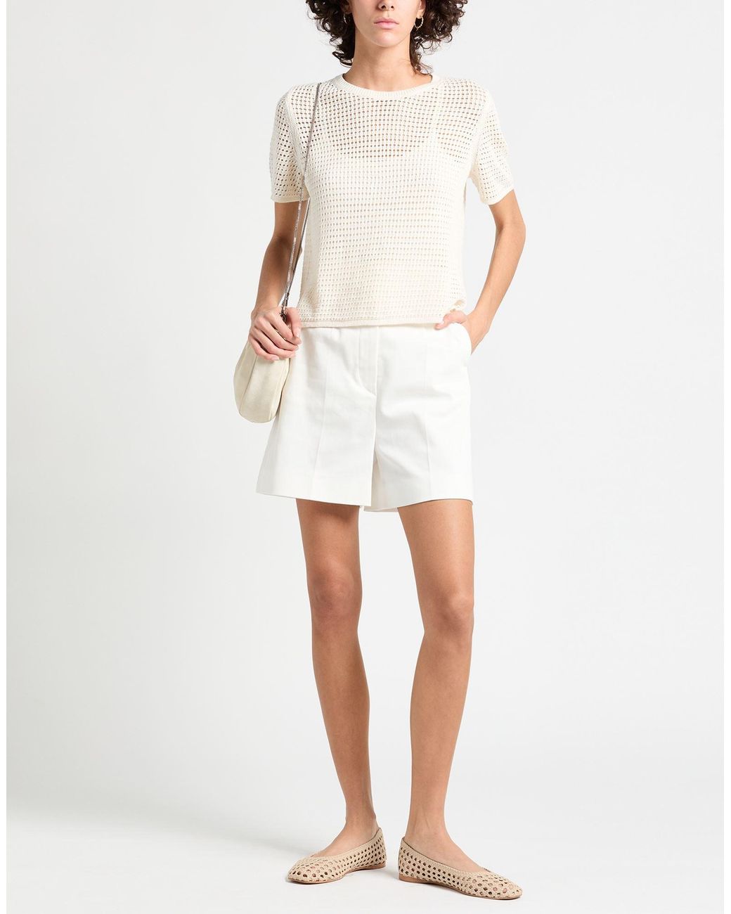 Theory White Pullover