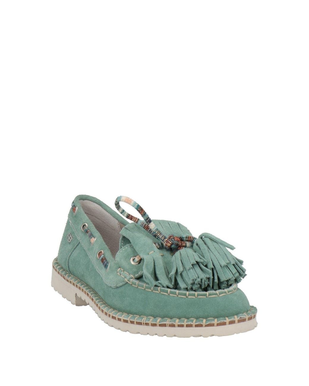 Patrizia Bonfanti Green Light Loafers Leather