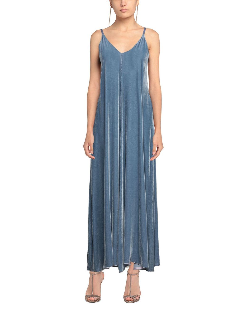 Maliparmi Blue Maxi Dress