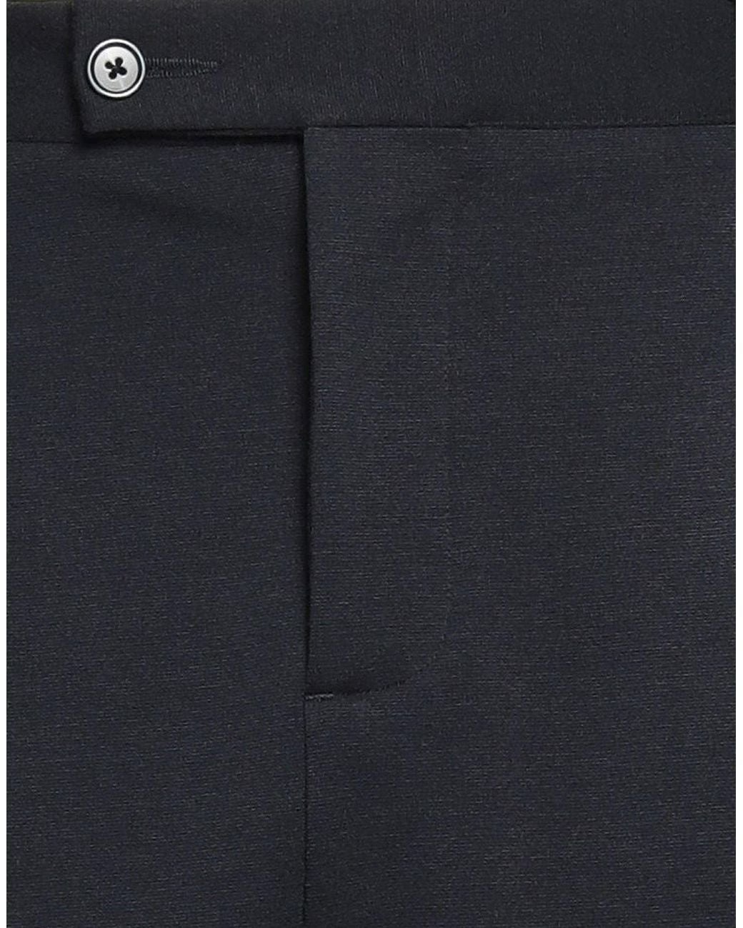 Daniele Alessandrini Blue Pants Polyester, Viscose, Elastane for men