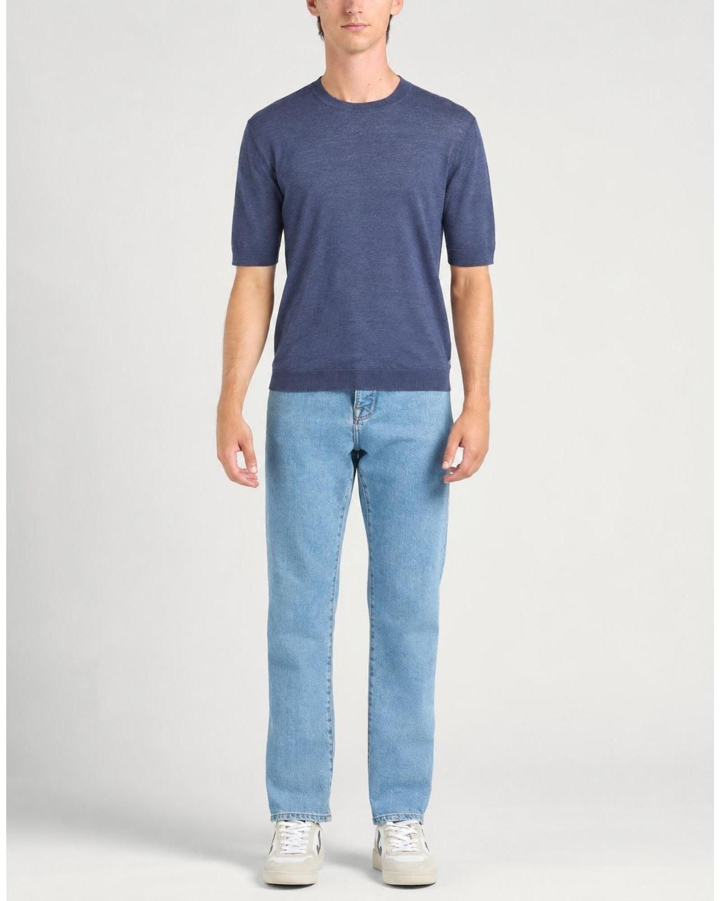 Pullover Zanone de hombre de color Blue
