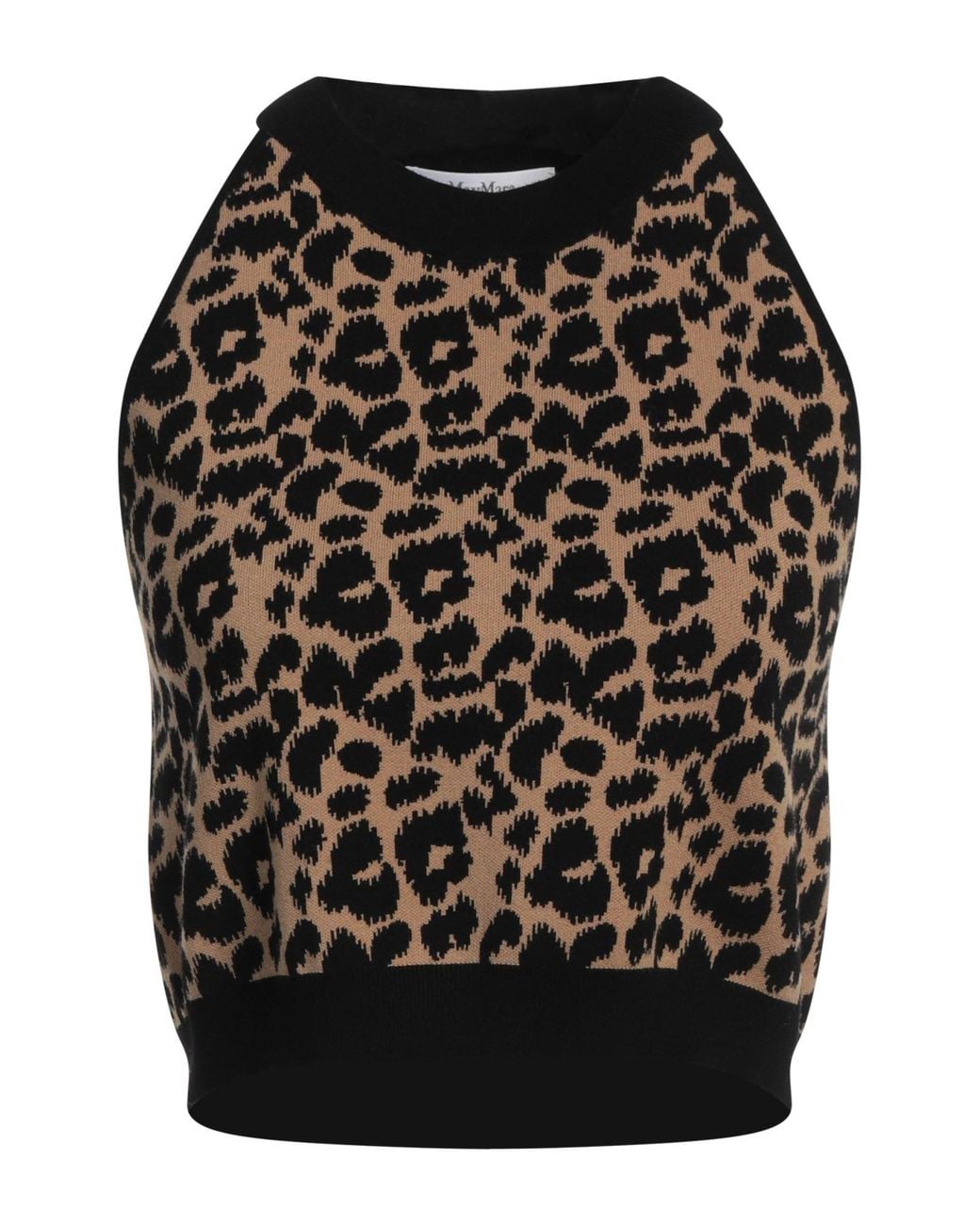 Max Mara Black Top Viscose, Polyester