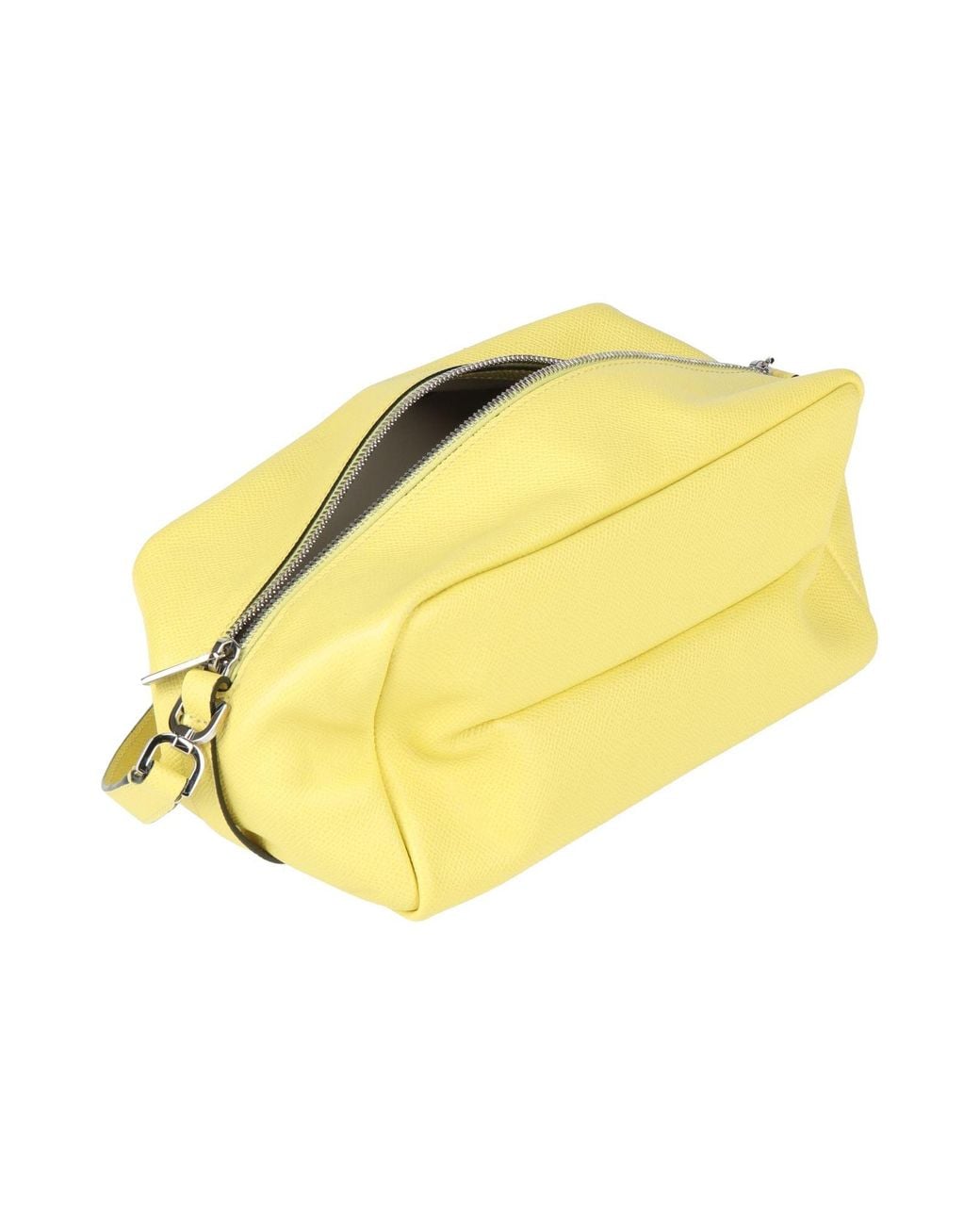 Valextra Yellow Cross-Body Bag Leather