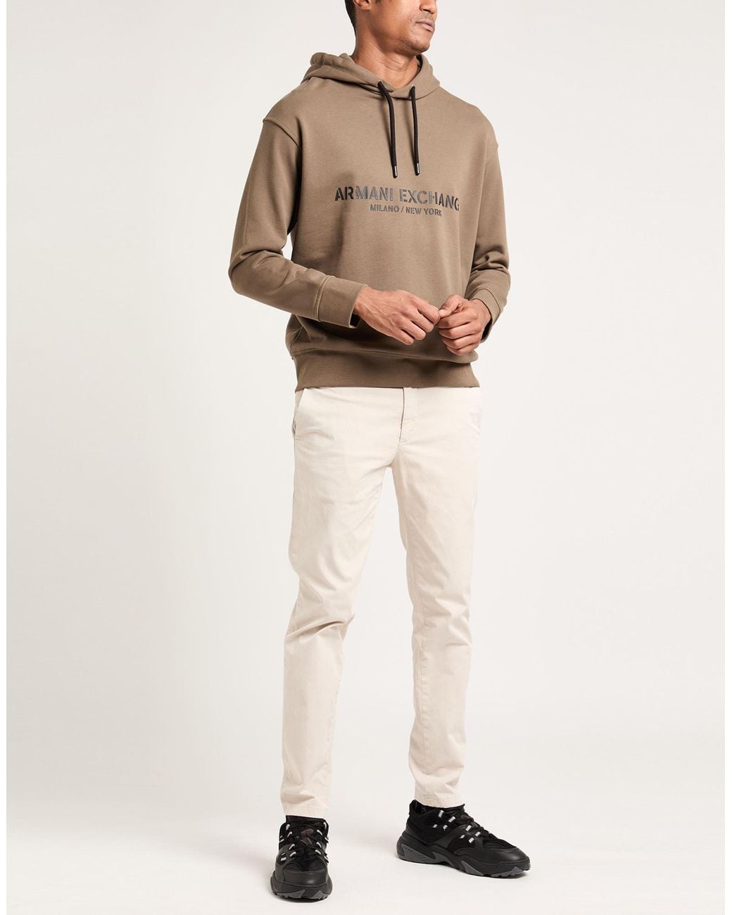 ARMANI EXCHANGE Brown Sweatshirt for men