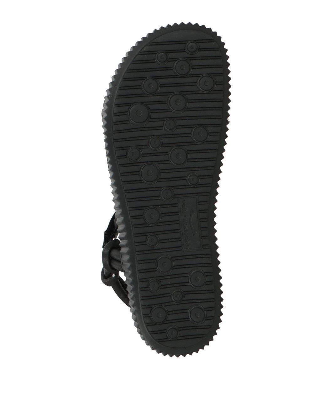 Voile Blanche Black Sandals