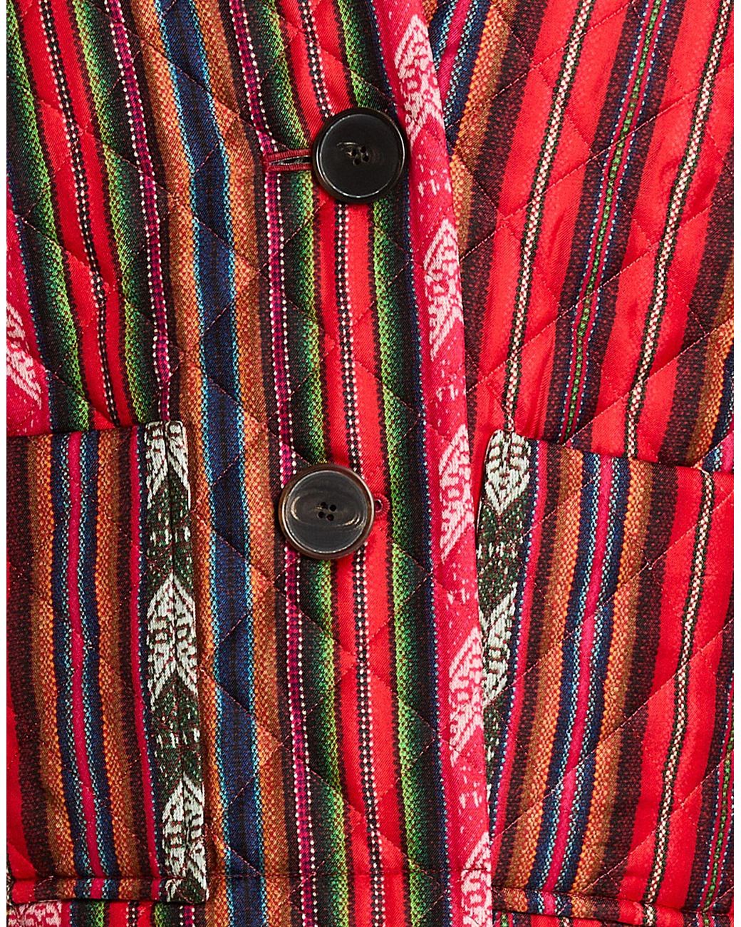 La Prestic Ouiston Red Jacket Silk