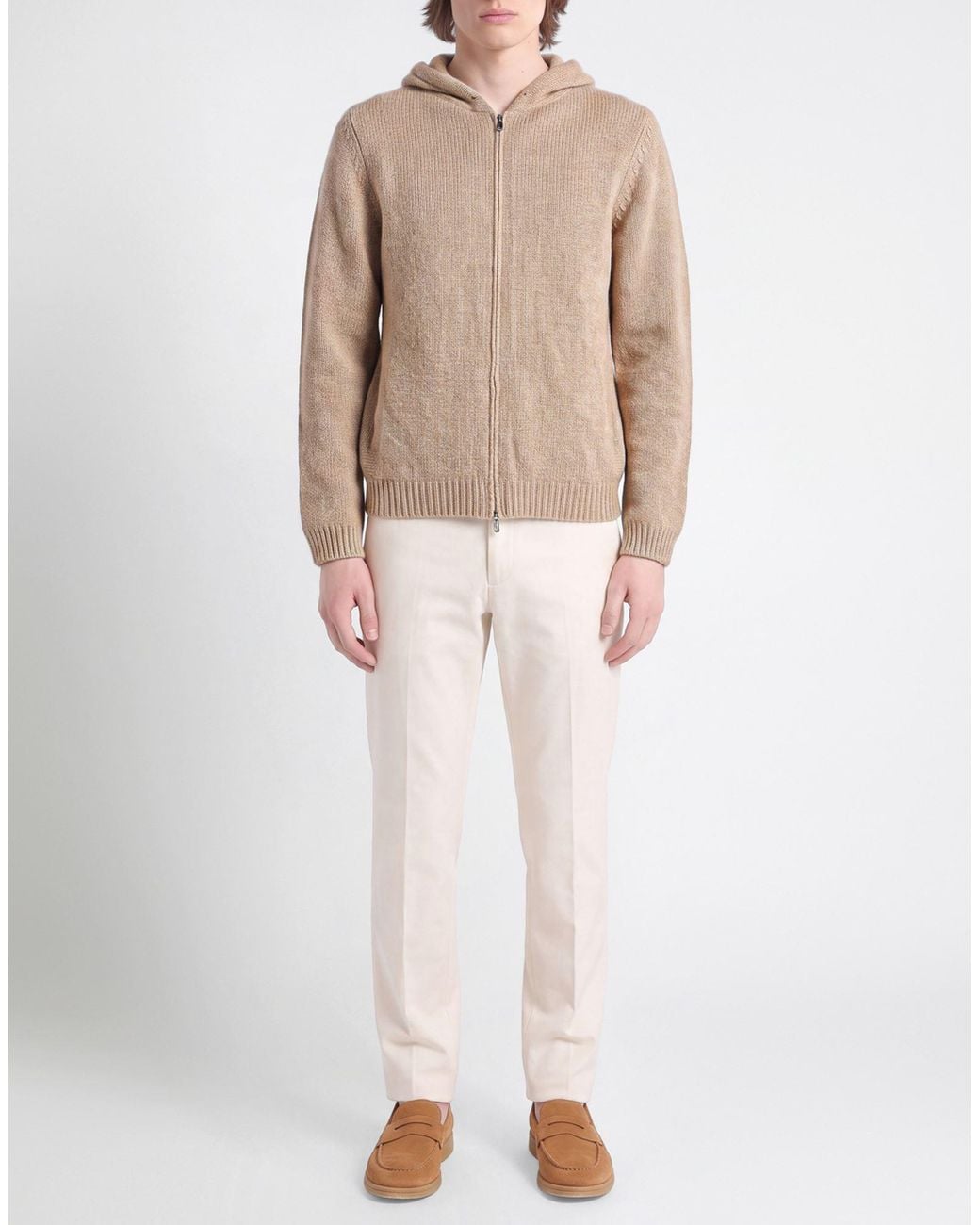 Fedeli Natural Cardigan for men