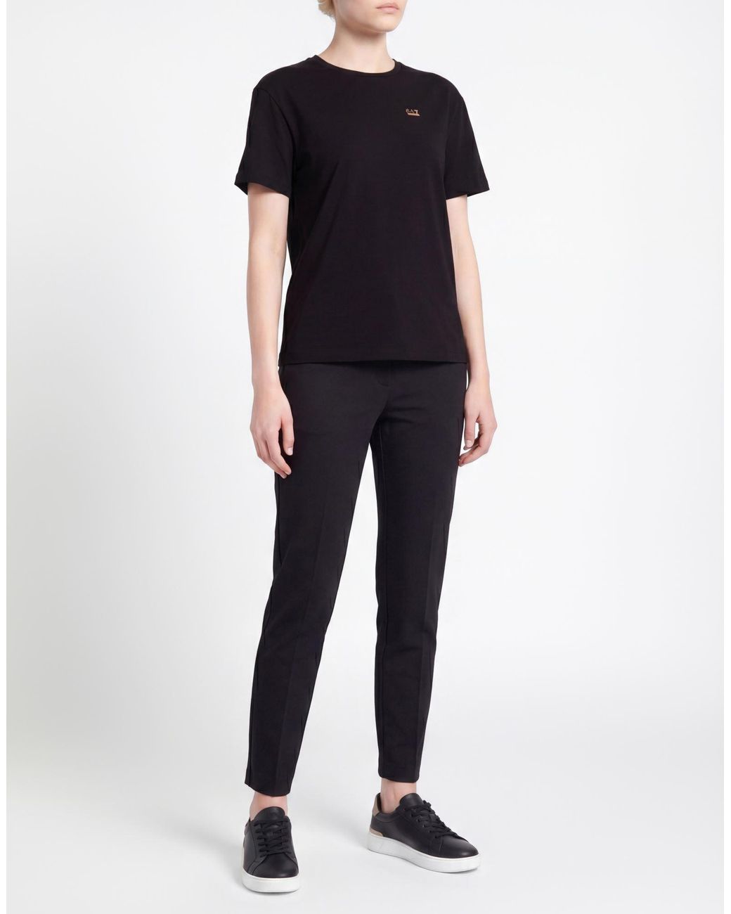EA7 Black T-Shirts