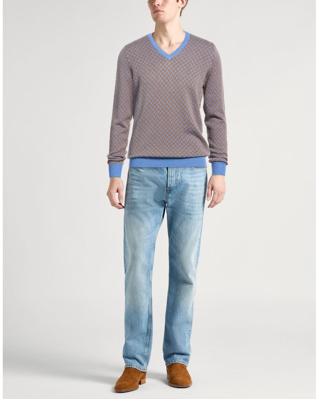 Pullover Drumohr de hombre de color Blue