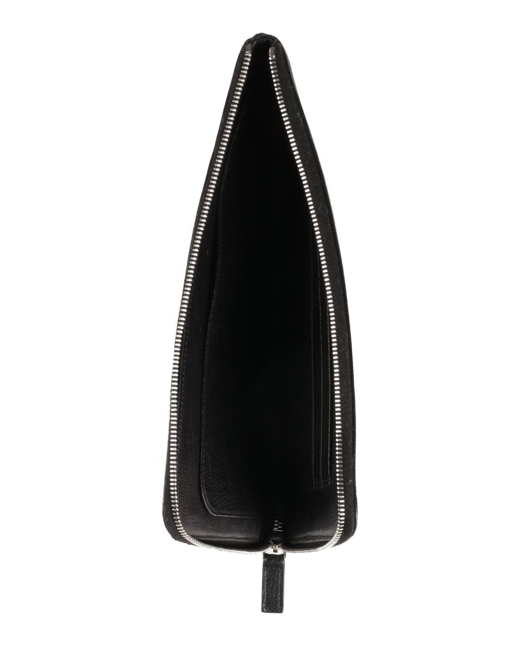 Doucal's Black Document Holder Leather for men