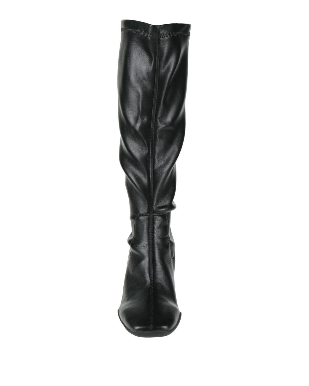 Emanuélle Vee Black Boot Leather